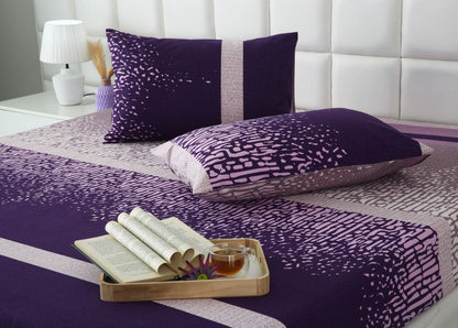 Fitted Bed Sheet- PFT020 Fitted Sheets Apricot