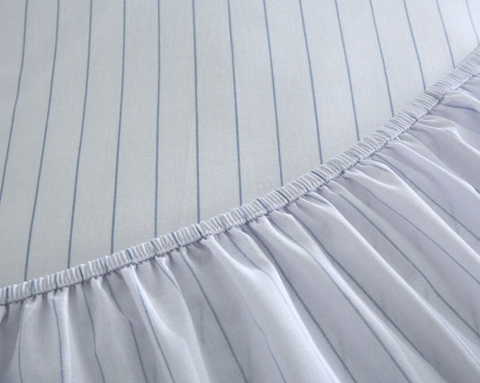 Fitted Bed Sheet- PFT015 Fitted Sheets Apricot