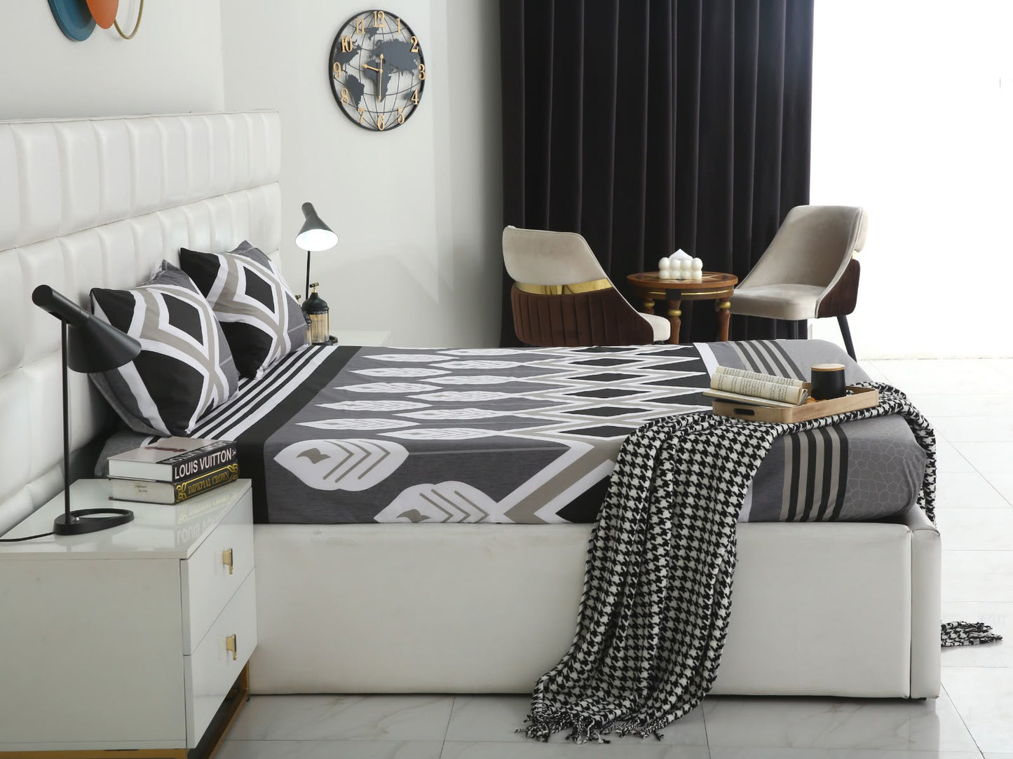 Fitted Bed Sheet- PFT022