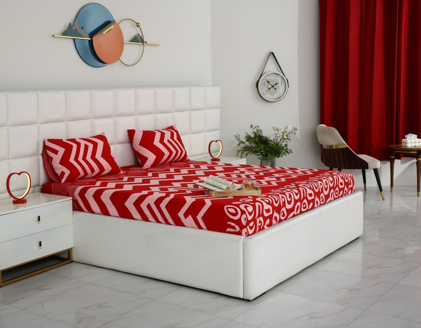 Fitted Bed Sheet- PFT0256