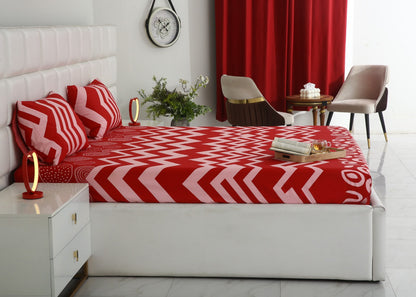 Fitted Bed Sheet- PFT0256