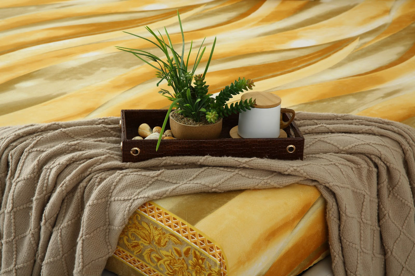 Fitted Bed Sheet- PFT025
