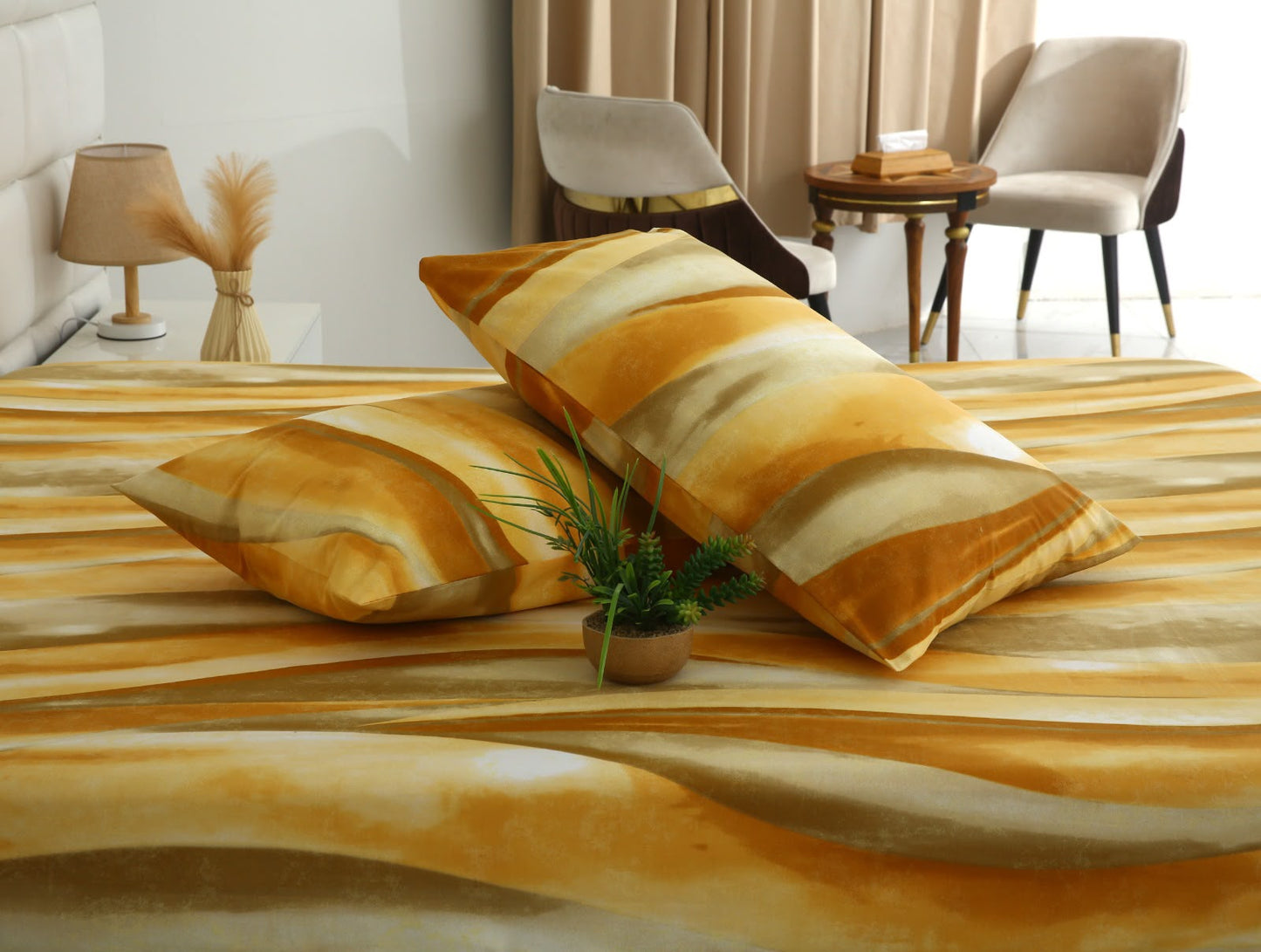 Fitted Bed Sheet- PFT025