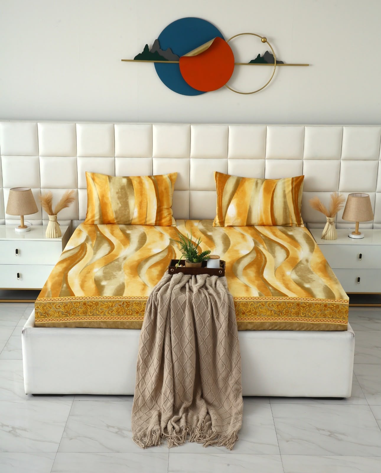 Fitted Bed Sheet- PFT025