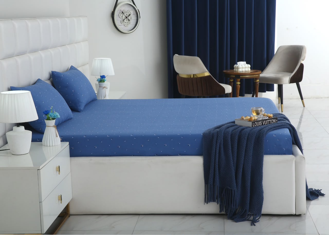 Fitted Bed Sheet- PFT0268