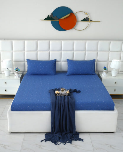 Fitted Bed Sheet- PFT0268