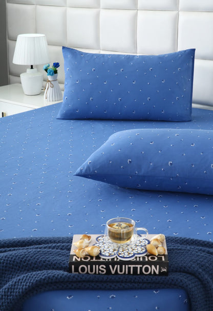 Fitted Bed Sheet- PFT0268