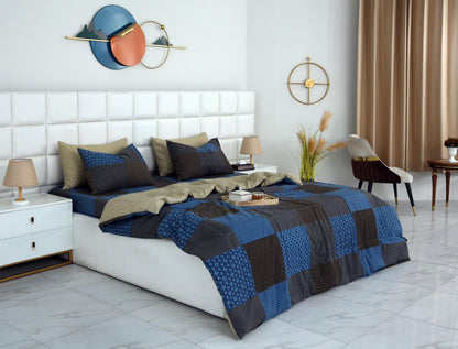 6 PCs Summer Comforter Set- COM001