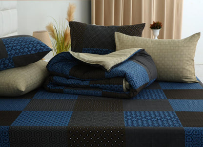 6 PCs Summer Comforter Set- COM001