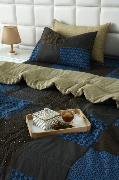 6 PCs Summer Comforter Set- COM001