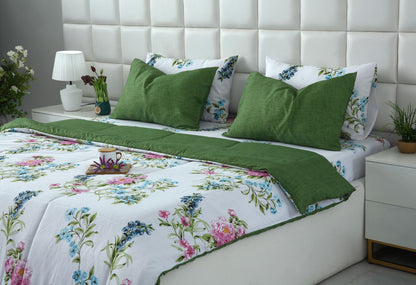 6 PCs Summer Comforter Set- COM006