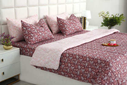 6 PCs Summer Comforter Set- COM003