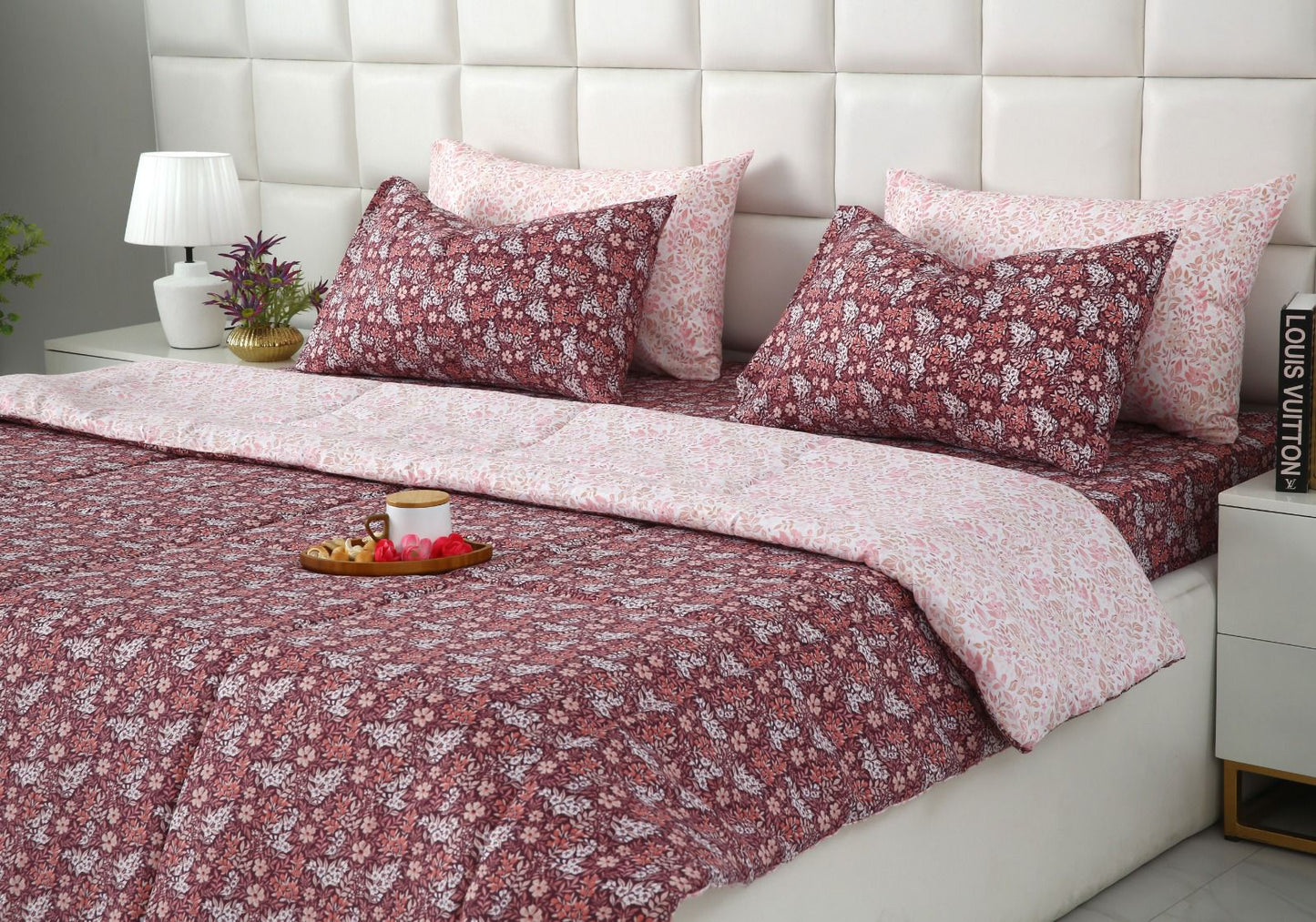 6 PCs Summer Comforter Set- COM003