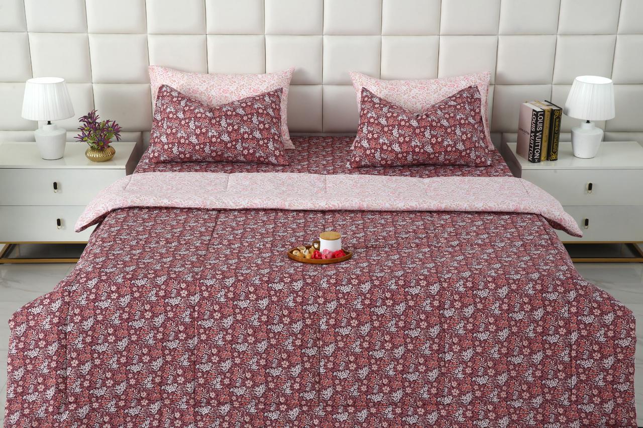 6 PCs Summer Comforter Set- COM003