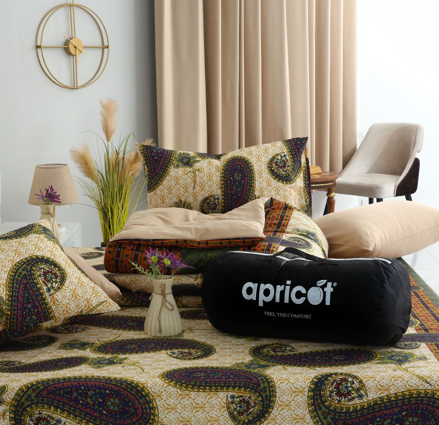 6 PCs Summer Comforter Set- COM004