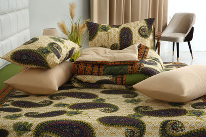 6 PCs Summer Comforter Set- COM004