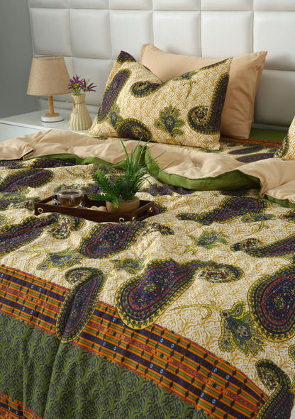 6 PCs Summer Comforter Set- COM004