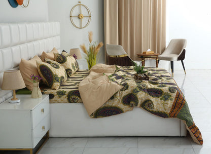 6 PCs Summer Comforter Set- COM004