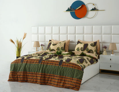 6 PCs Summer Comforter Set- COM004