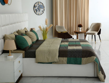 6 PCs Summer Comforter Set- COM002