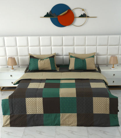 6 PCs Summer Comforter Set- COM002