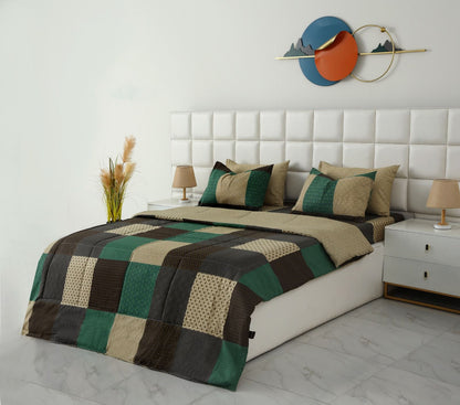 6 PCs Summer Comforter Set- COM002