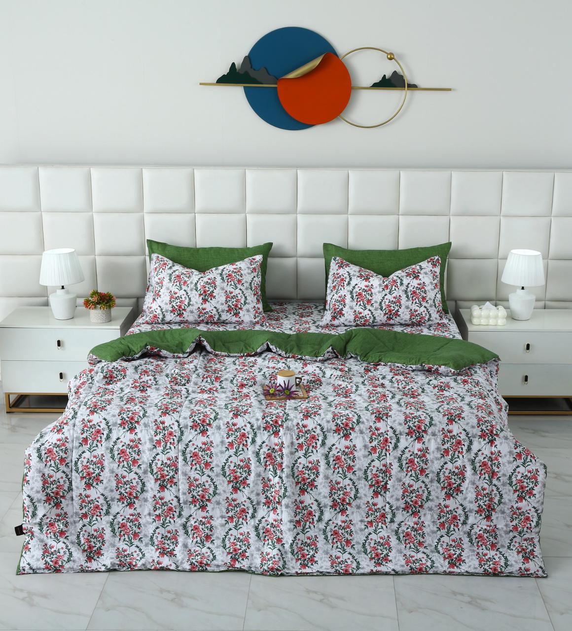 6 PCs Summer Comforter Set- COM008