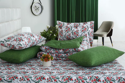 6 PCs Summer Comforter Set- COM008