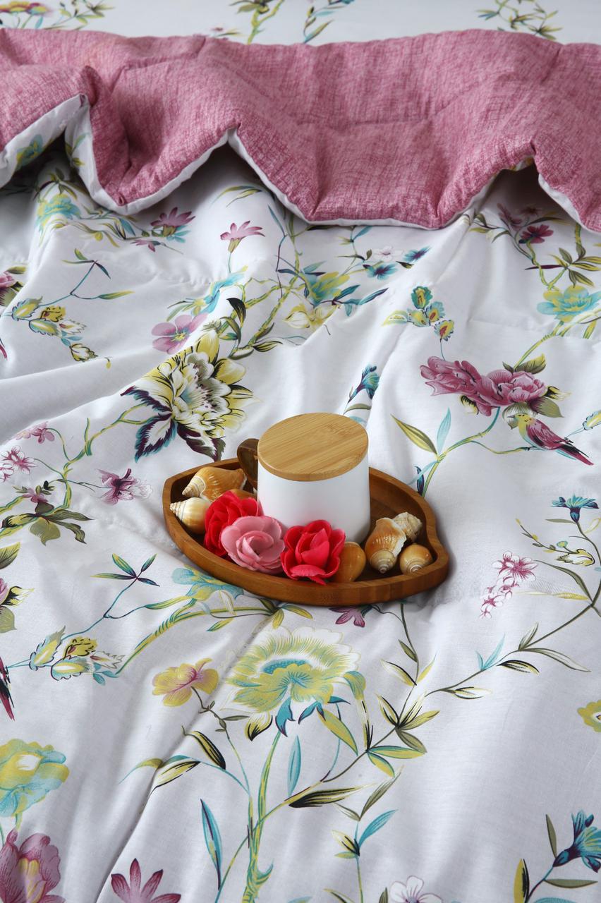 6 PCs Summer Comforter Set- COM007 Bed Spread Apricot