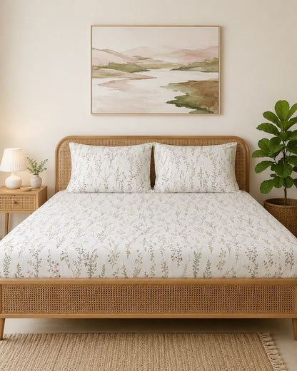 Fitted Bed Sheet- PFT0272