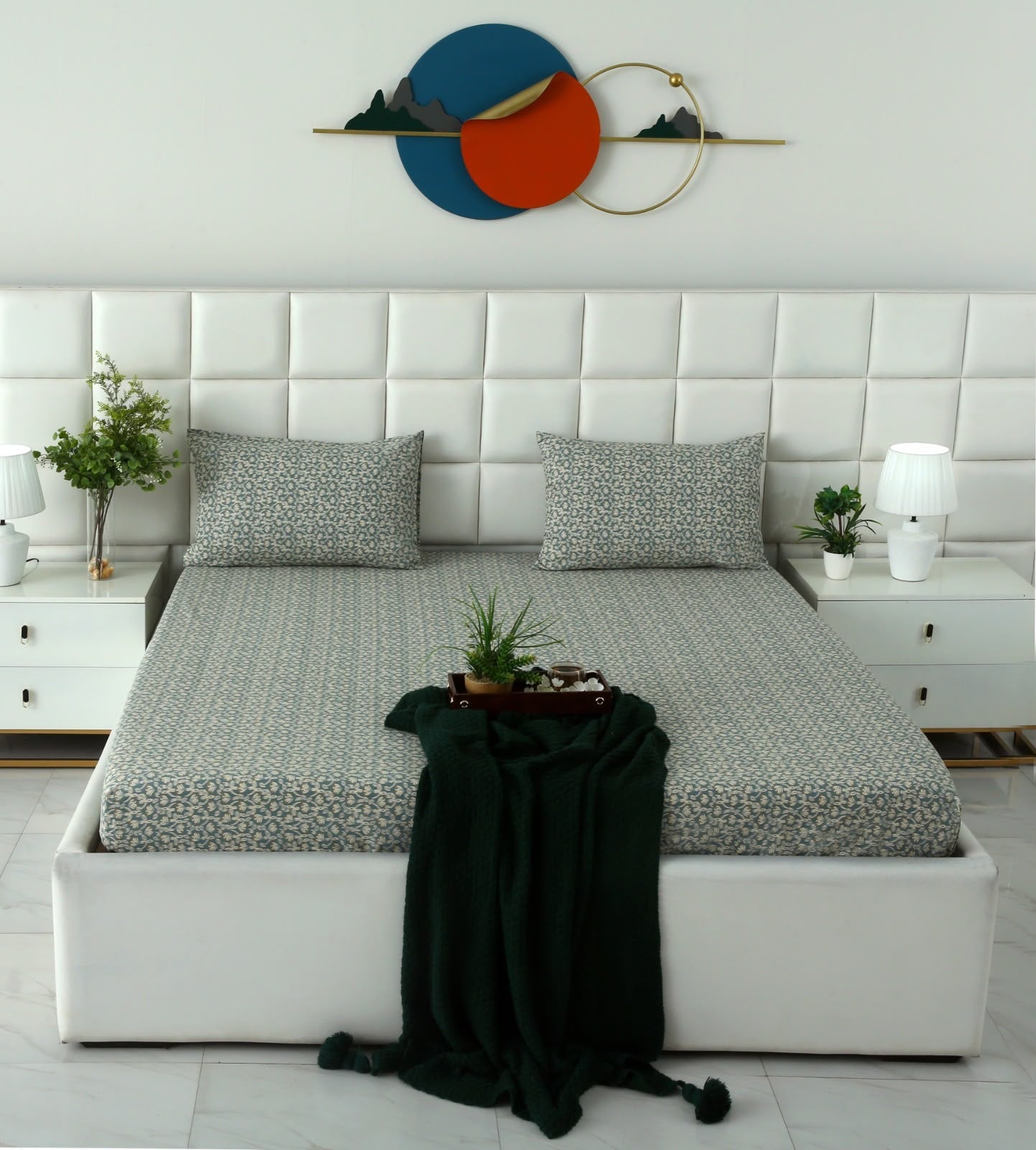Fitted Bed Sheet- PFT0281