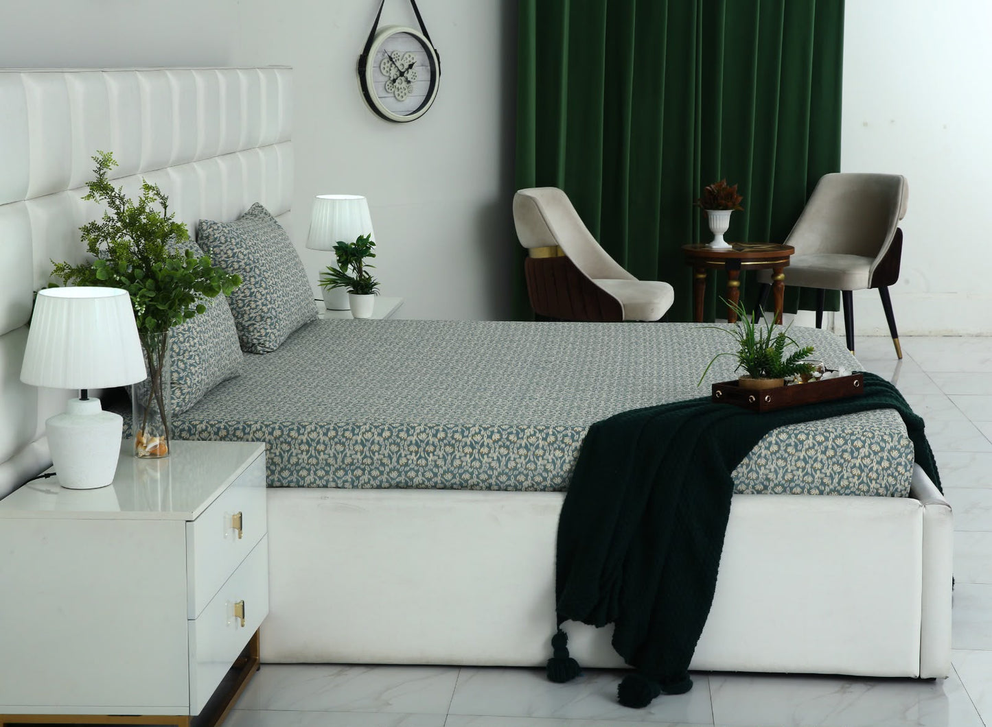Fitted Bed Sheet- PFT0281