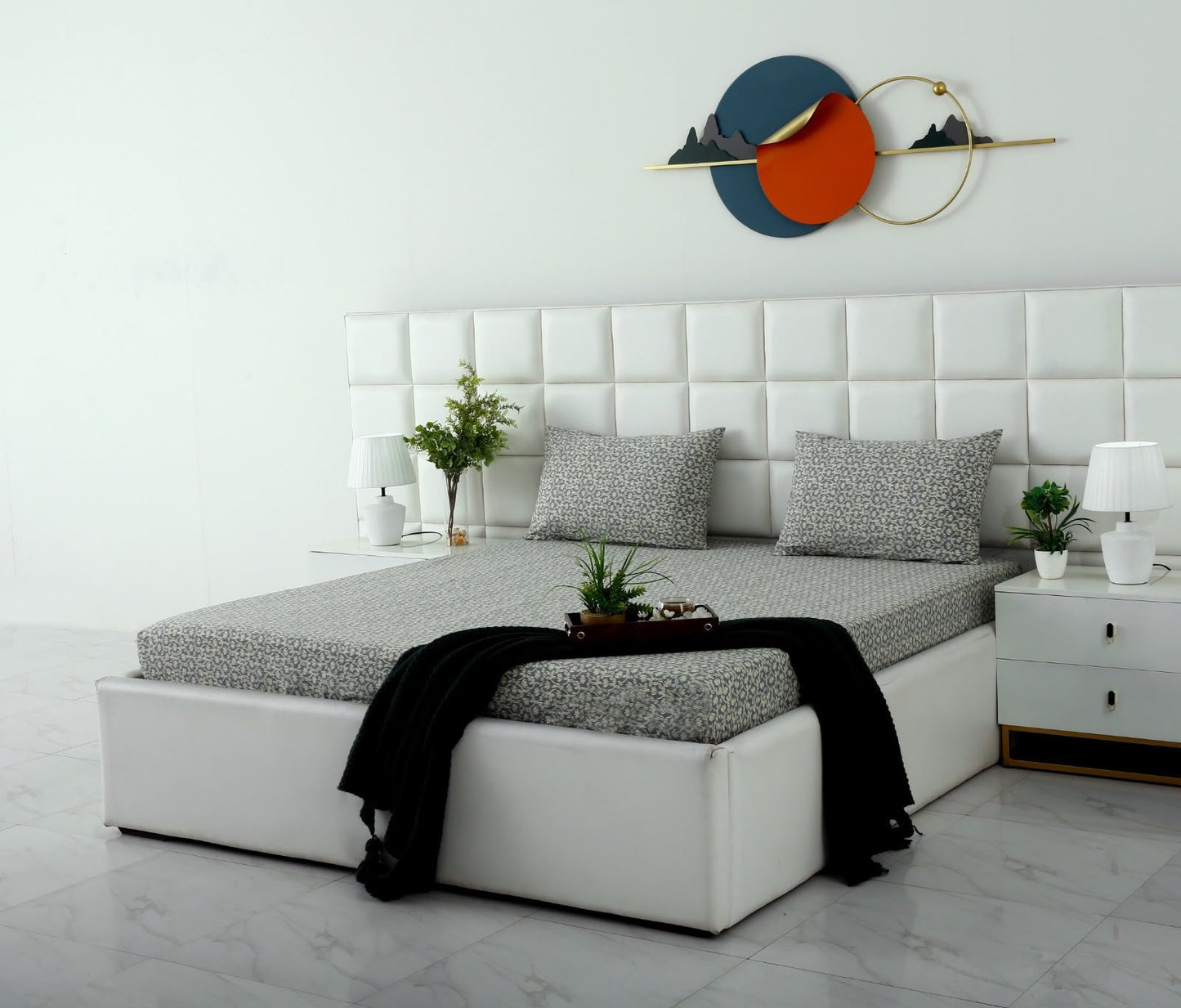 Fitted Bed Sheet- PFT0281