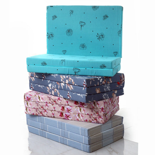 Foldable Mattress-Assorted(C) Protectors Apricot