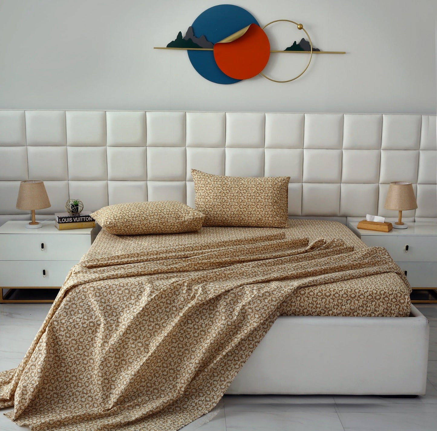 Fitted Bed Sheet- PFT0283