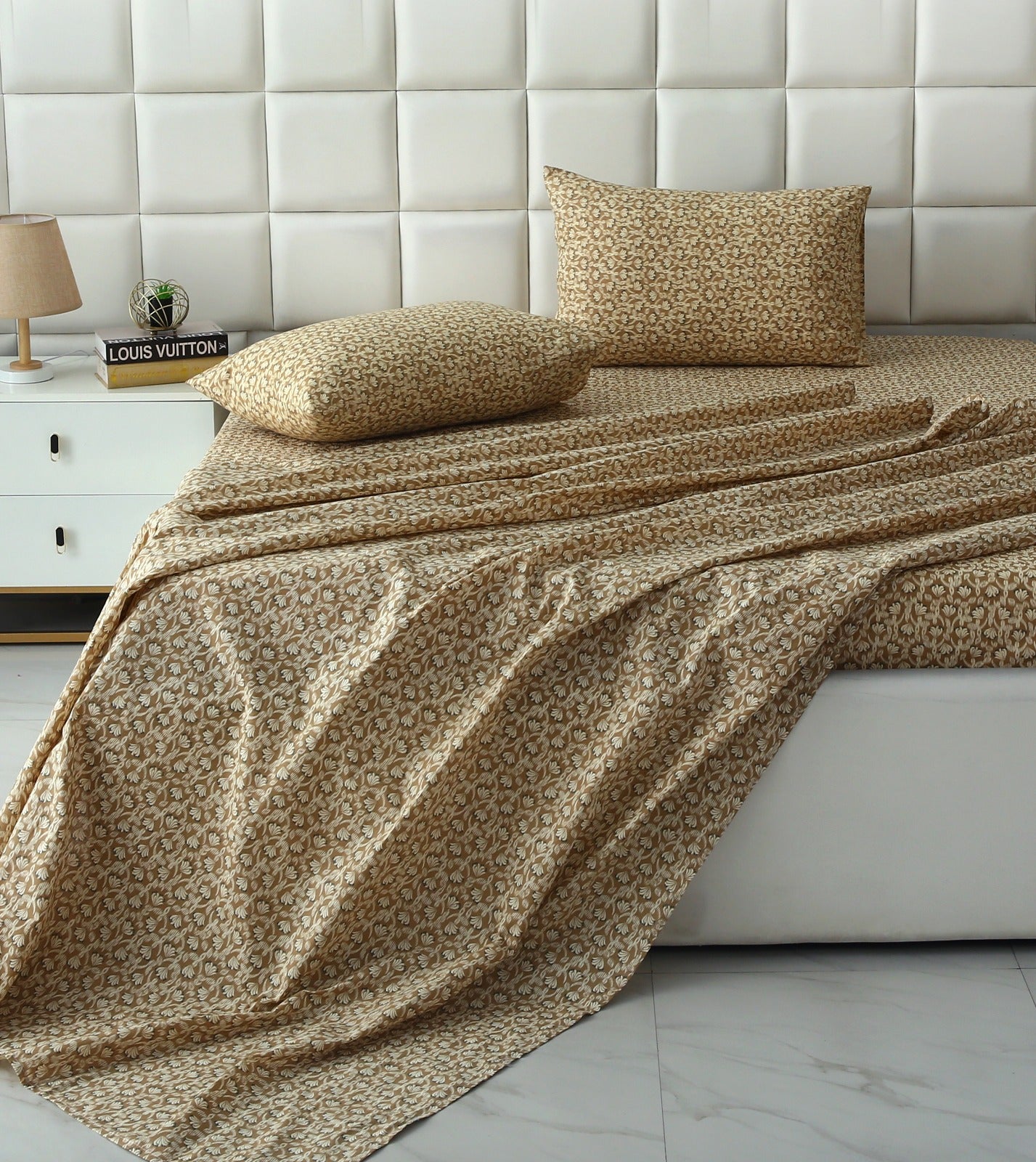 Fitted Bed Sheet- PFT0283