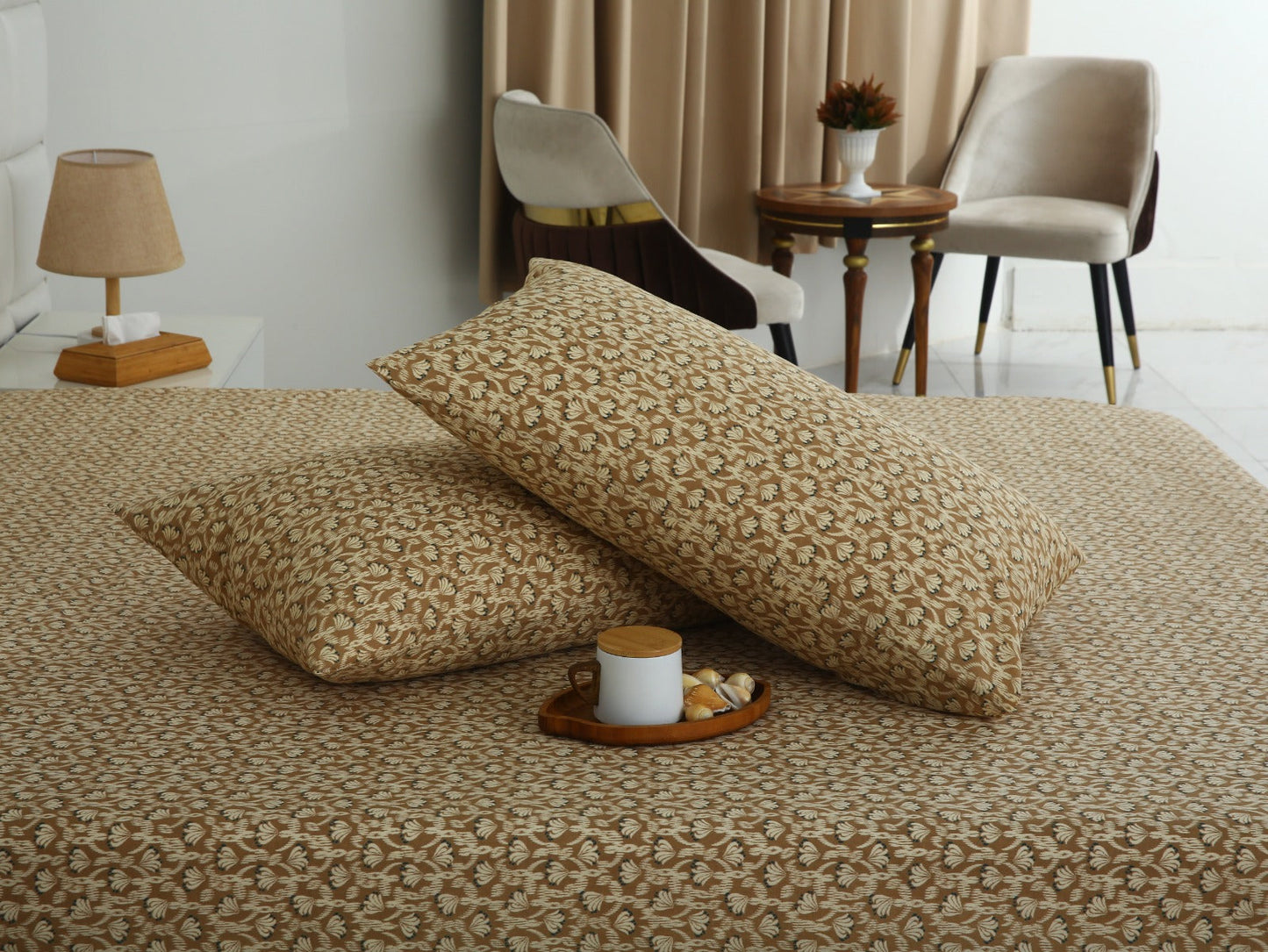 Fitted Bed Sheet- PFT0283