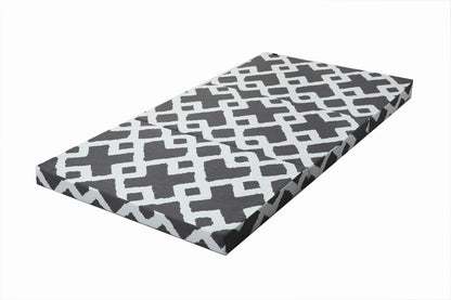 Foldable Mattress- Grey Diamond Protectors Apricot