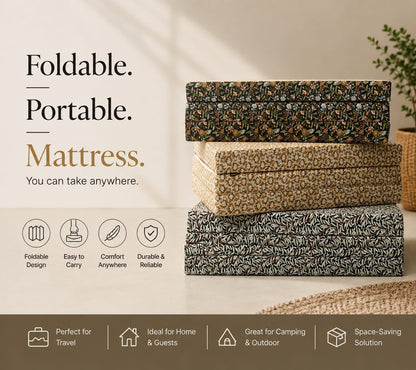 Foldable Mattress-Assorted(E) Protectors Apricot