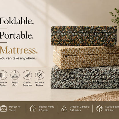 Foldable Mattress-Assorted(E) Protectors Apricot