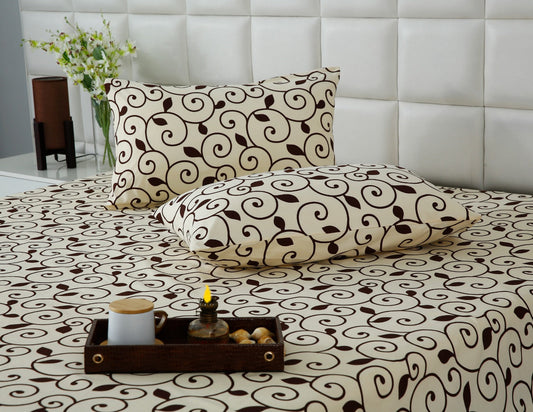Fitted Bed Sheet- FTM003 Fitted Sheets Apricot