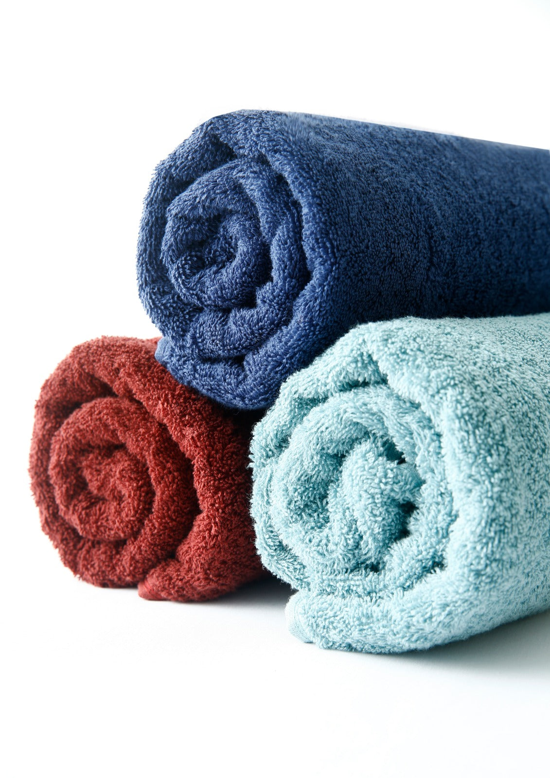 1 PC 100% Cotton Towel (16078)- Storm Blue Bath Towels & Washcloths Apricot