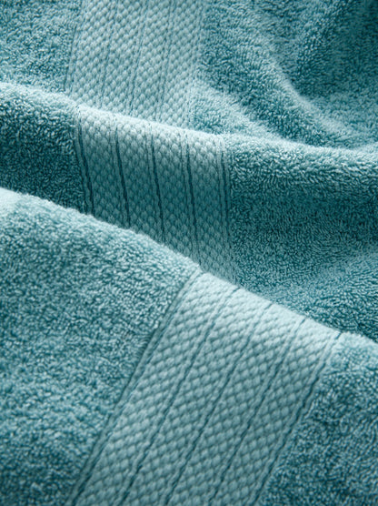1 PC 100% Cotton Towel (16078)- Storm Blue Bath Towels & Washcloths Apricot