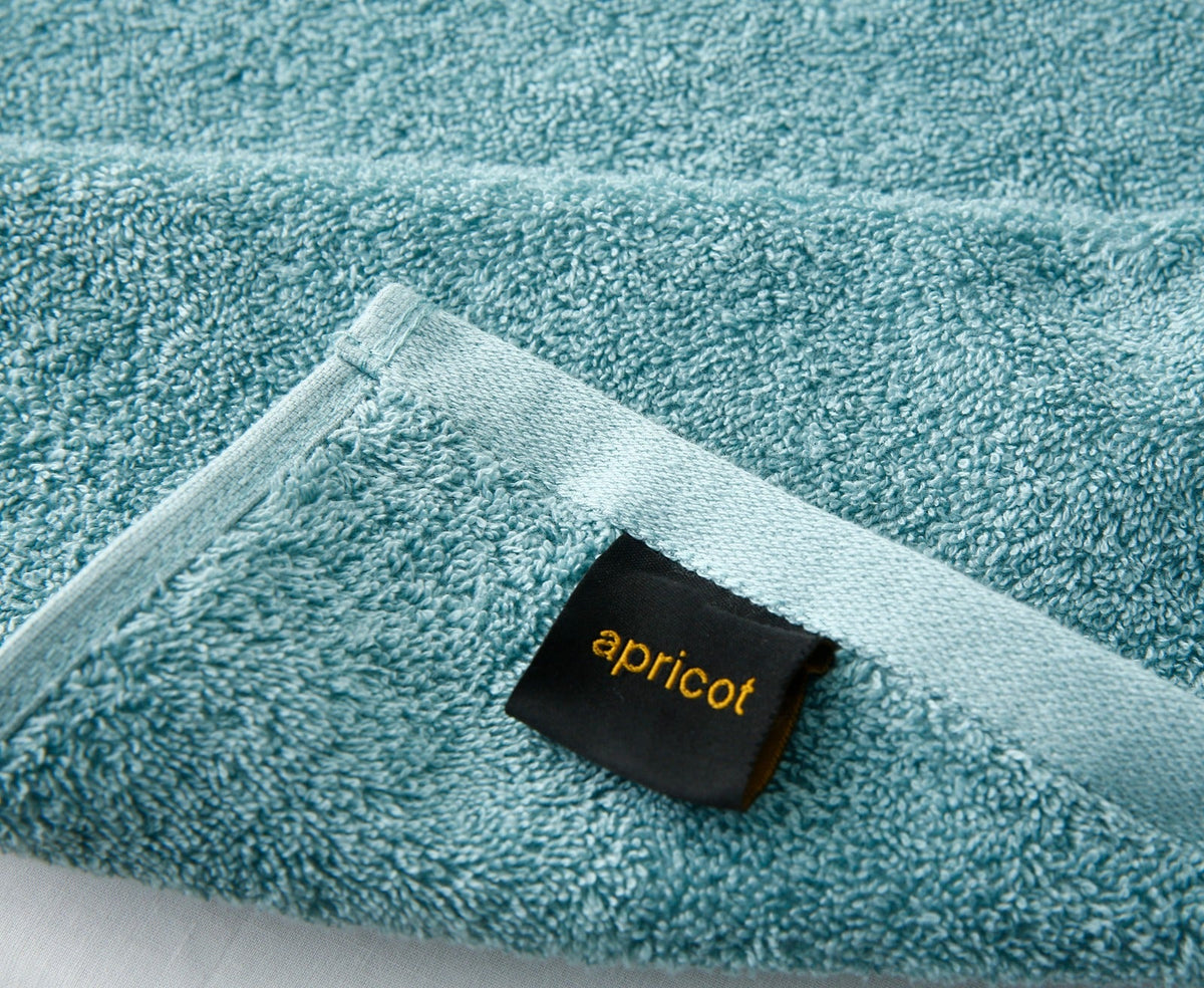 1 PC 100% Cotton Towel (16078)- Storm Blue Bath Towels & Washcloths Apricot