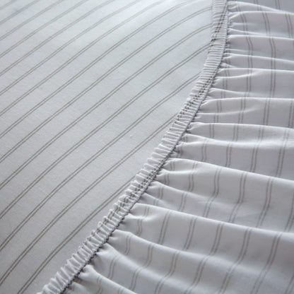 Fitted Bed Sheet- PFT0292 Fitted Sheets Apricot