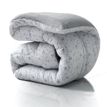 8 PCs Premium Winter Razai Set- Silver Spring Comforters Apricot