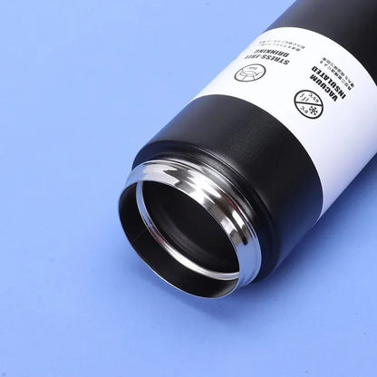 Double-Wall Stainless Steel Insulated Water Bottle(SA2408-225)-Black Apricot