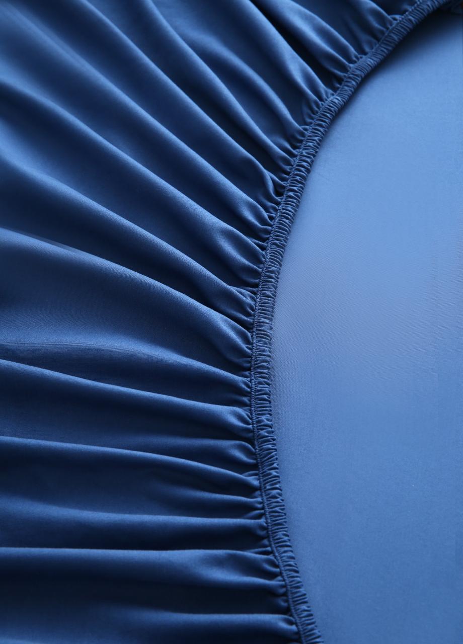 100% Water Replant Fitted Sheet-Blue Protectors Apricot