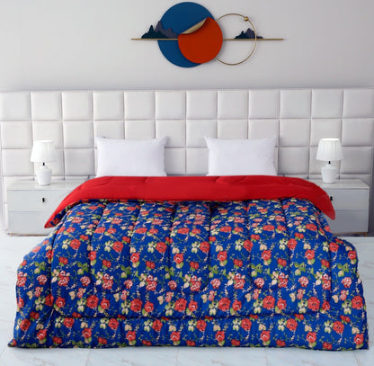 1 PC Double Winter Razai-Botanic Comforters Apricot