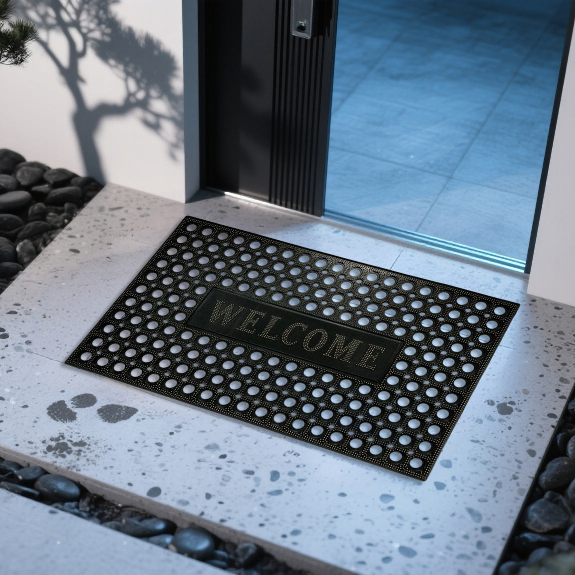 Outdoor Indoor Antislip Door Mat (SA2510-131) Door Mats Apricot